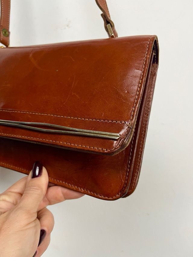 Borsa a tracollo in cuoio