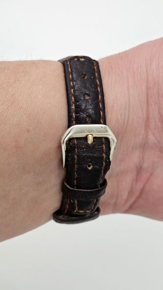 Reloj vintage chapado en oro mujer