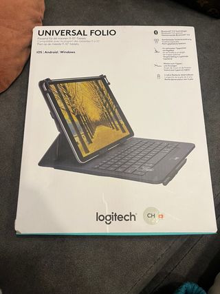 Teclado y lápiz universal bluetooth Logitech