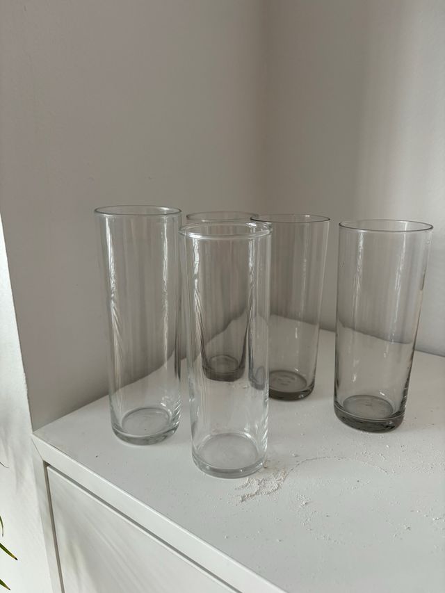 vasos de tubo