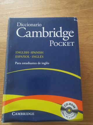Bilingüe Cambridge Spanish-English Pocket.