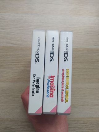 Juegos Nintendo DS en caja