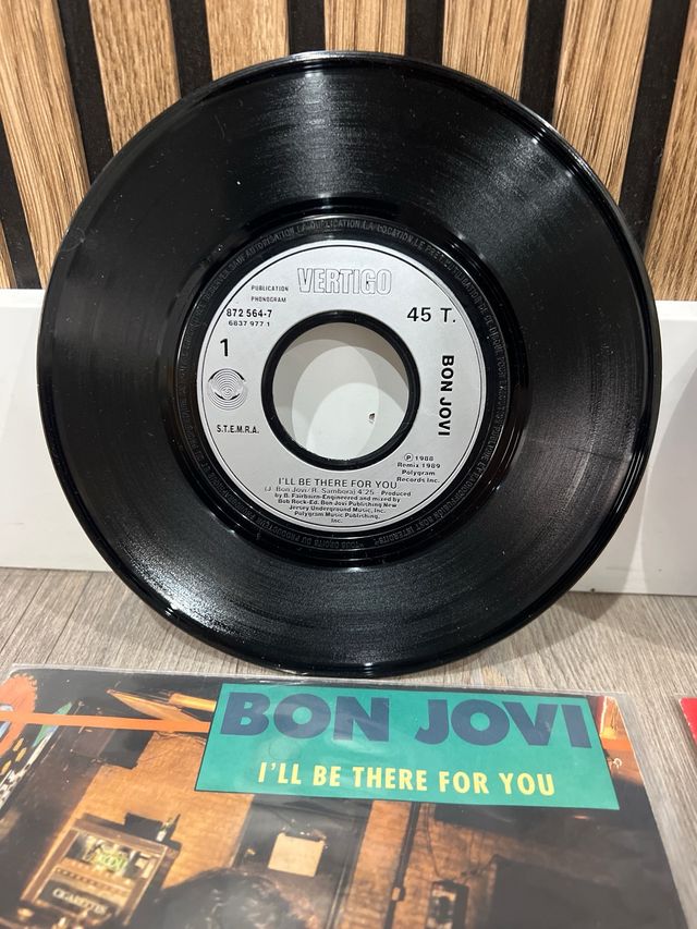 Bon Jovi Singles 45 giri vinile