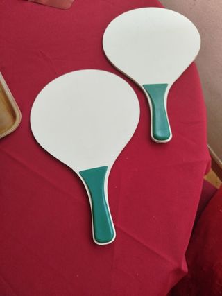 Raqueta de playa.