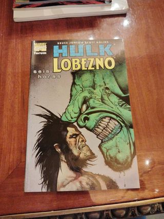 Hulk lobezno 6 horas comic