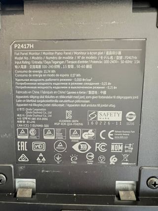 2 x Monitor Dell 24” como nuevo