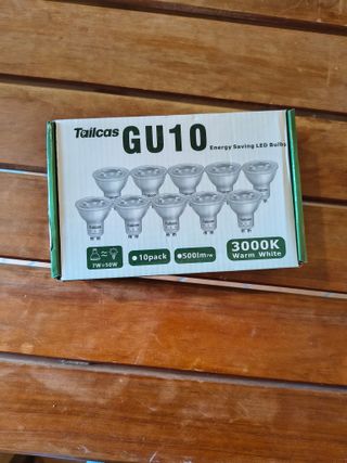 Lampadine LED GU10 luce bianca calda