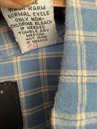 VINTAGE LEVIS RED TAB camisa cuadros talla M