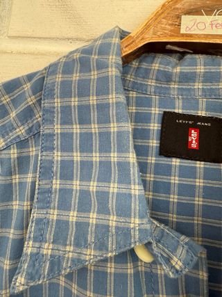 VINTAGE LEVIS RED TAB camisa cuadros talla M
