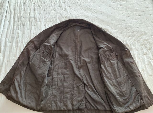 CHAQUETÓN CRUZADO MARINERO PIEL