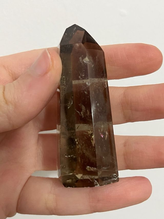 Punta cuarzo ahumado