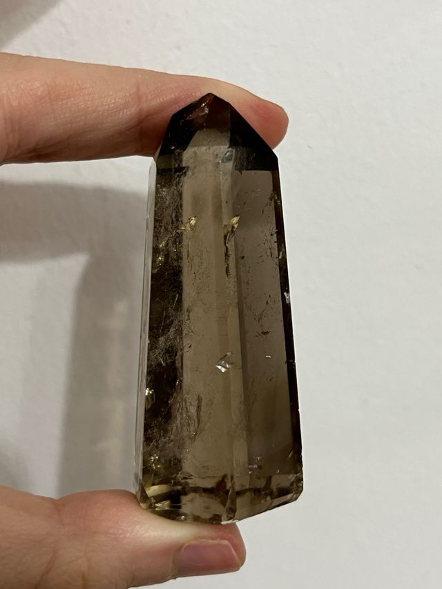 Punta cuarzo ahumado