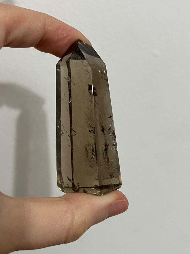 Punta cuarzo ahumado