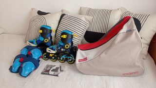 Patines con bolsa oxelo extensibles 