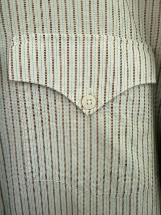 VINTAGE camisa a rayas LEVIS talla XL 