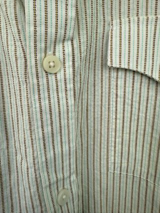 VINTAGE camisa a rayas LEVIS talla XL 