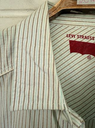 VINTAGE camisa a rayas LEVIS talla XL 