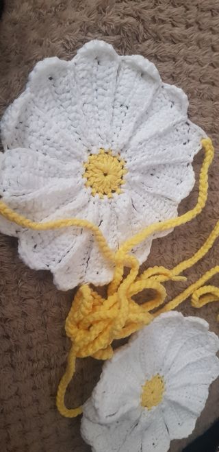 Top ganchillo flor sexy