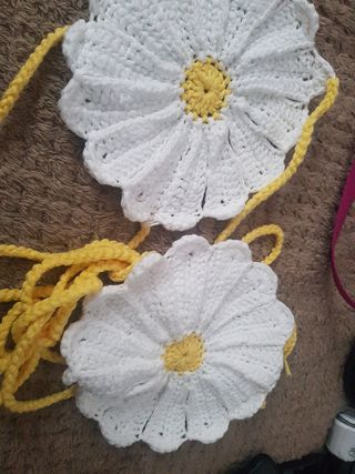 Top ganchillo flor sexy
