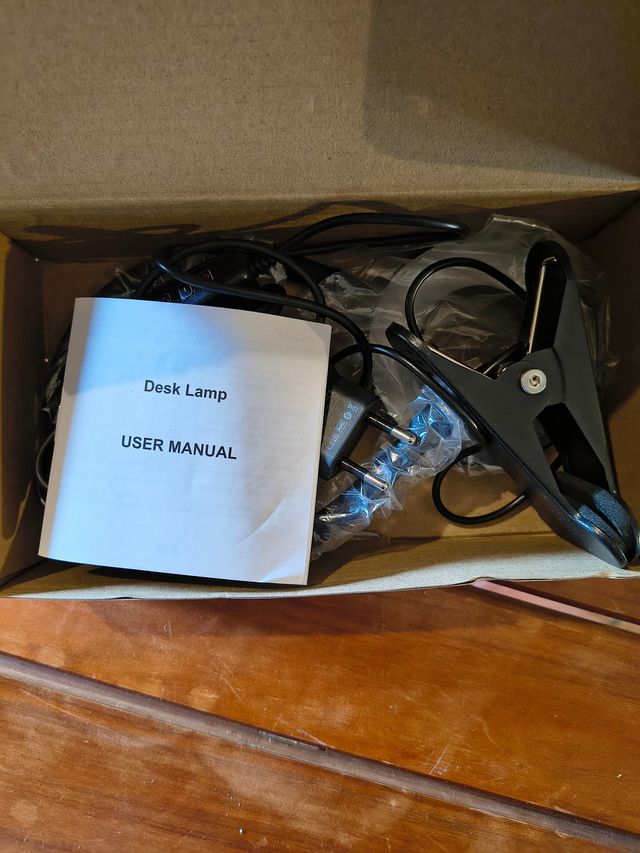 Lampada da scrivania 3 colori