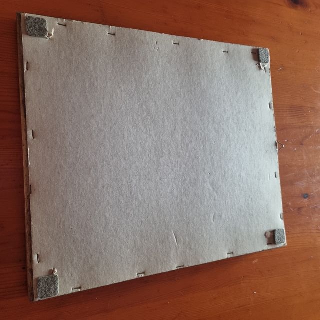 Cuadro antiguo acuarela Italia