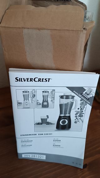 Se regala vaso de batidora SilverCrest