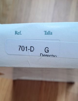 Media compresión pierna derecha