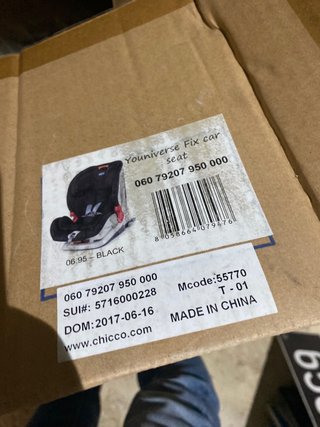 Silla chicco isofix