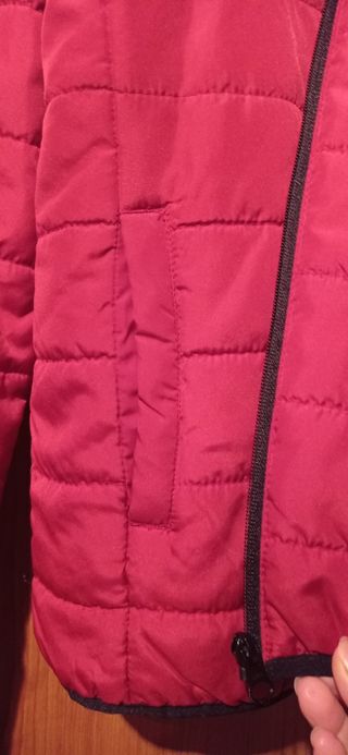 Chubasquero ligero unisex rojo