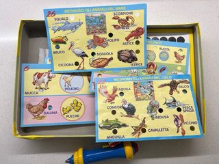 Gioco bambini Dizionario elettronico animali