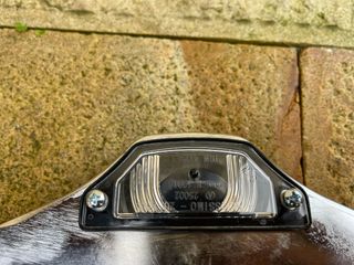 Piloto luz trasera matrícula Seat 600 