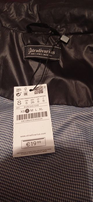 Chaleco acolchado nuevo Stradivarius