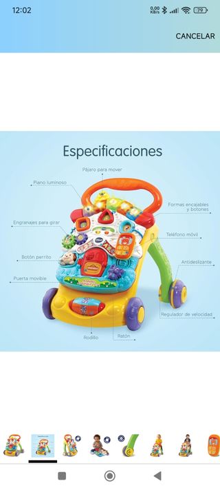 Andador, correpasillos