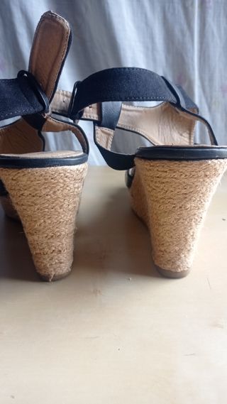 Sandalias de cuña