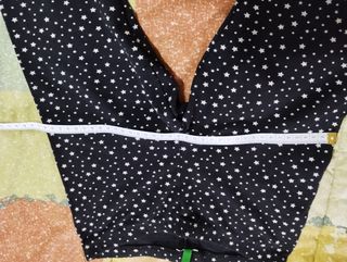 Leggins neri con stelline Benetton