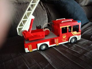 Camión de bomberos de play mobil