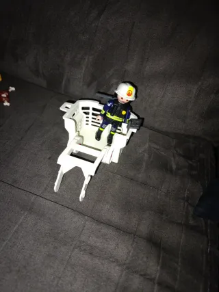 Camión de bomberos de play mobil