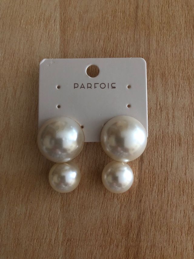 Pendientes tipo perlas