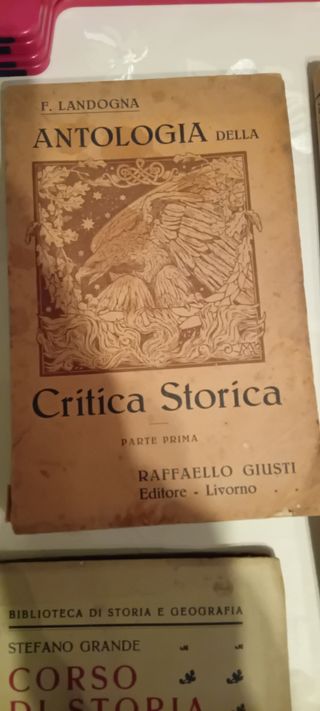 Set libri antich9 anno 30 del Novecento