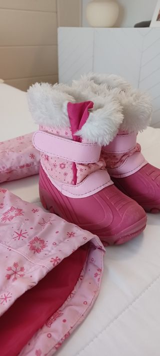 Chaqueta Nieve y Botas