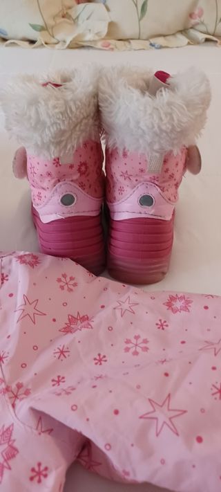 Chaqueta Nieve y Botas