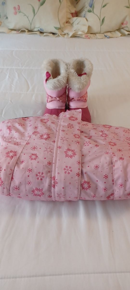 Conjunto Chaqueta de Nieve y Botas