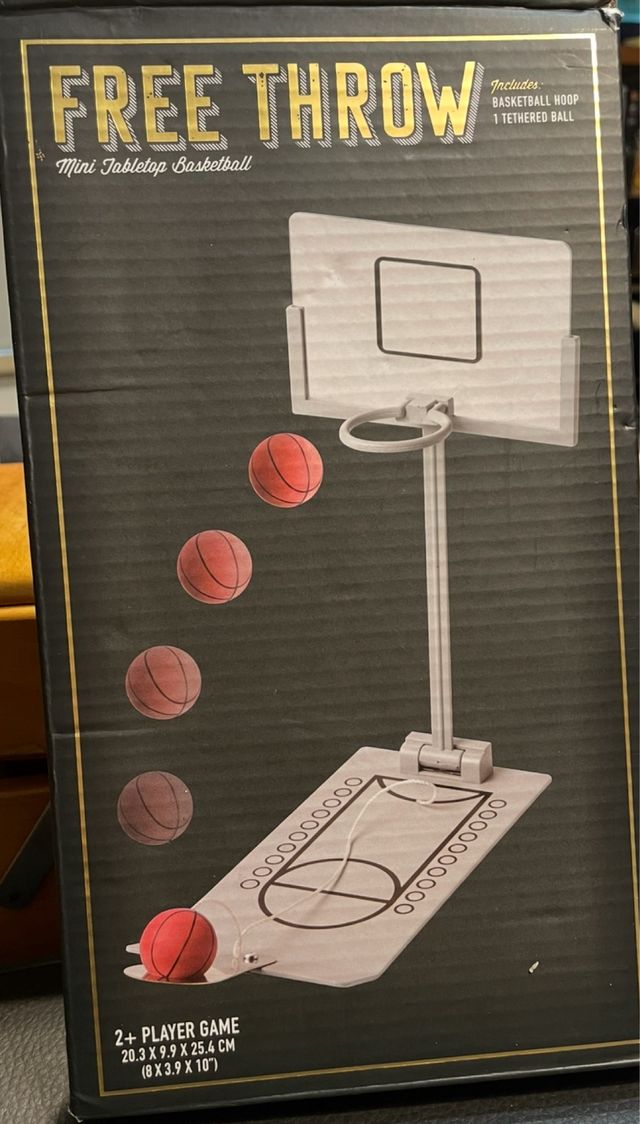 Mini basket da tavolo