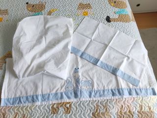 Conjunto de sabanas de minicuna