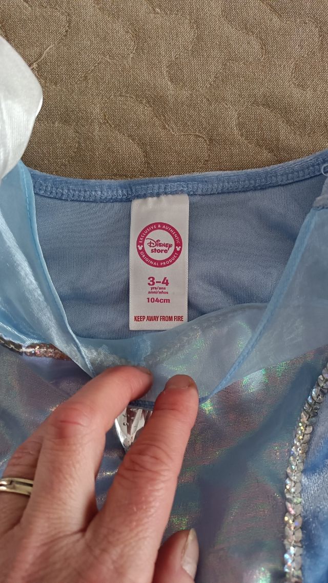 Disfraz de princesa Disney