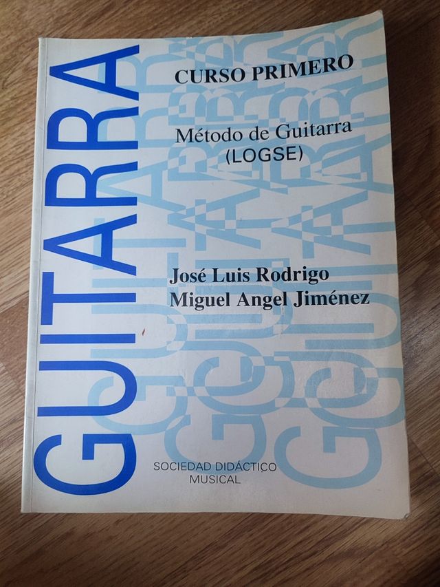 Libro "Guitarra" Curso Primero 