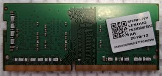 Memoria RAM SODIMM DDR4 4GB 2666MHz