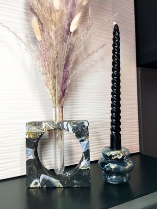 Coppia Vaso Design Candeliere Home