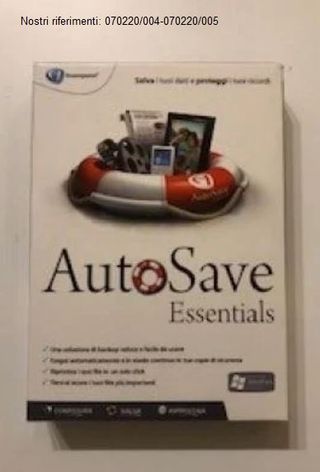 AUTOSAVE ESSENTIAL IN ITALIANO nuovo