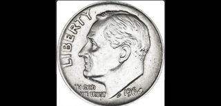 9 MONEDAS 10 CENTAVOS DE DOLAR D PLATA 0'900. 2'5g